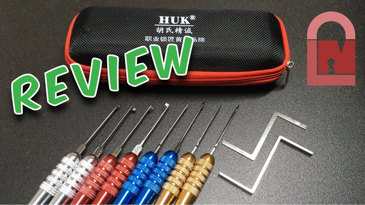 Lock Noob: HUK 10 Piece Dimple Lock Pick Set Review – BosnianBill's LockLab