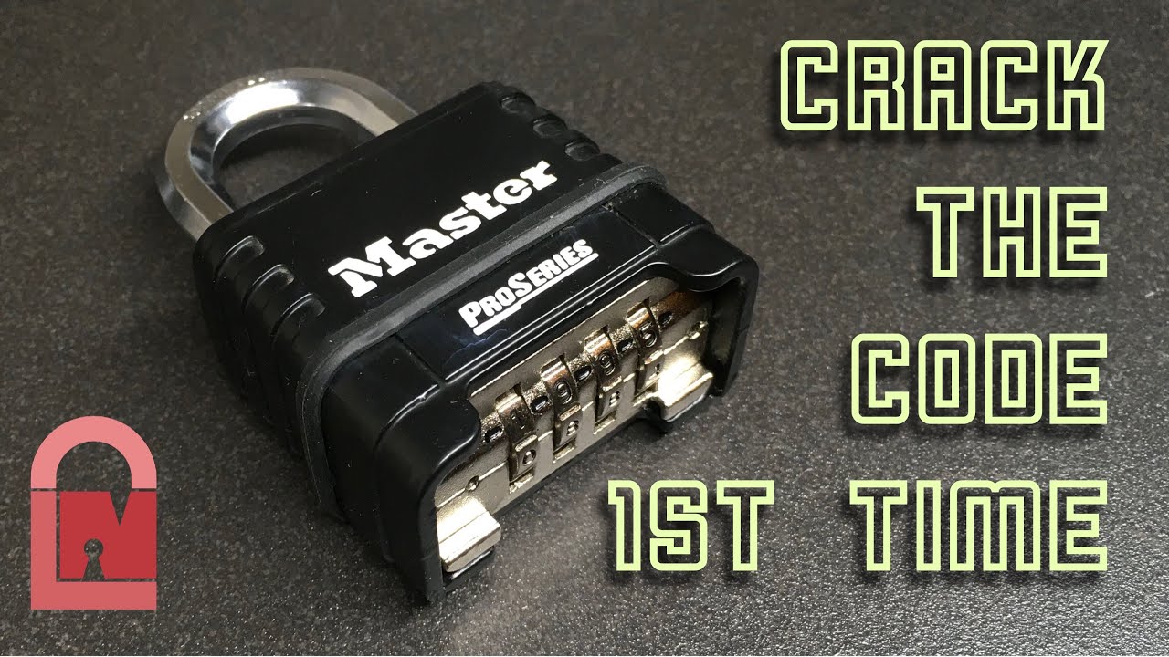 Lock Noob: Master Lock Pro 1178 Decoded Out of the Pack – BosnianBill's LockLab
