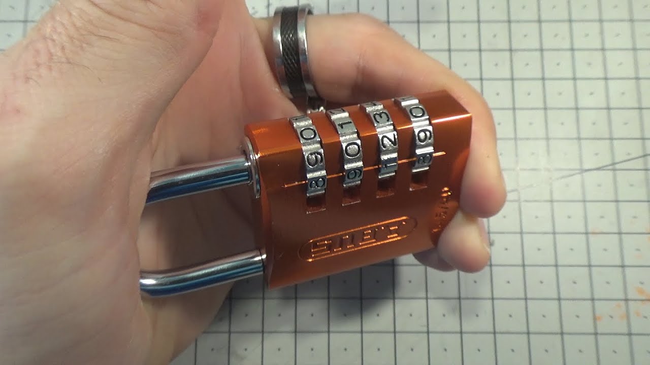 Tallan Pick: F004 TUTORIAL HOW TO DECODE A DIAL LOCK THAT IS OPEN eng sub – BosnianBill's LockLab