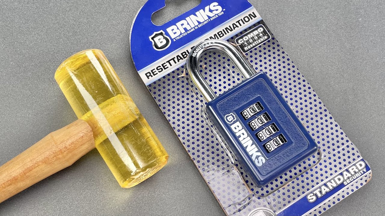 brinks combination resettable locks how to open