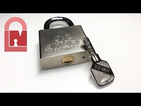 (335) Aware ‘Top Security' Lock Picked and Raked