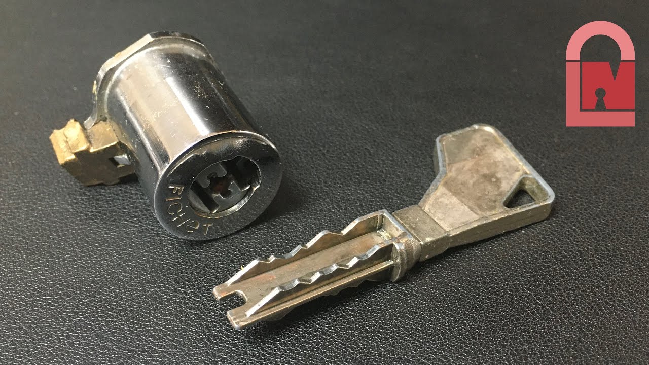 Fichet 484 H Series Lever Lock Picked