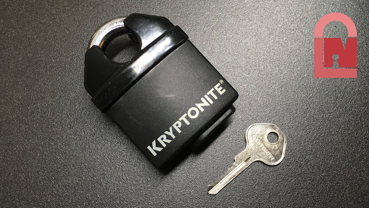 Kryptonite Shrouded Shackle Padlock Picked BosnianBill's LockLab