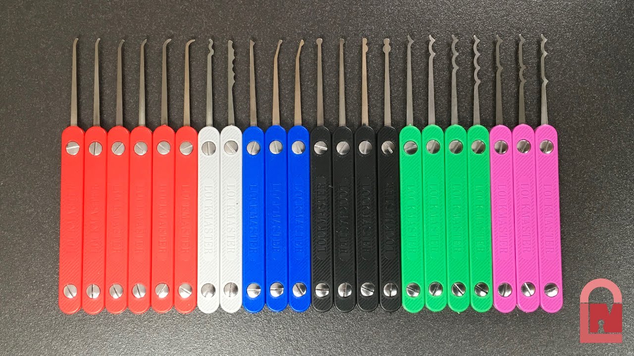 New Lockmaster Picks with Interchangeable Handles – Customise your Own