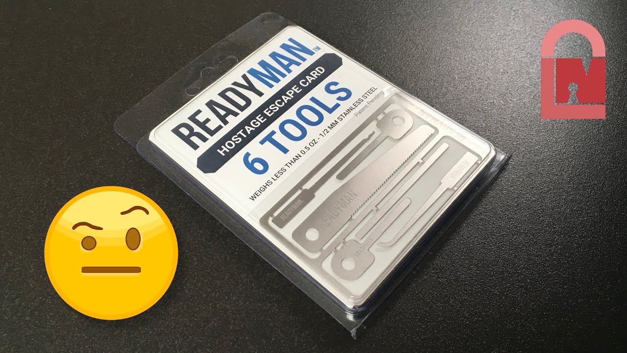 Ready Man Hostage Escape Card