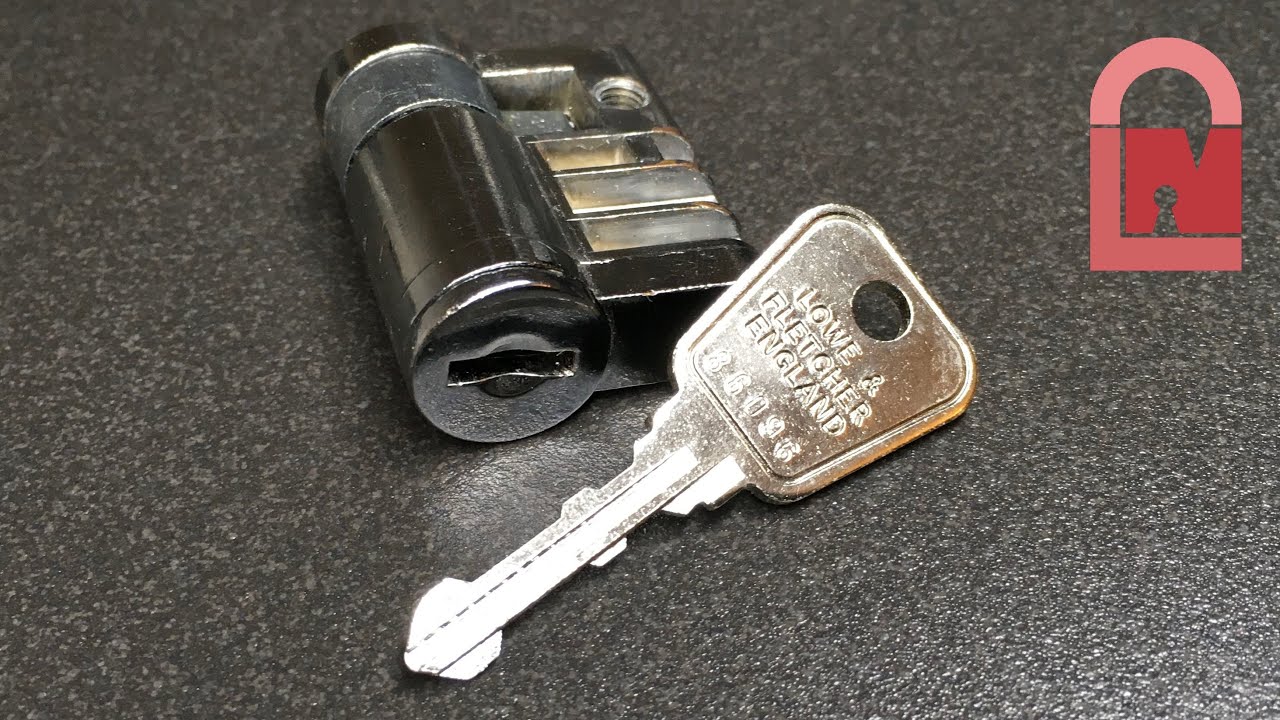 Strange Lowe and Fletcher Wafer Euro Lock Picked Raked and