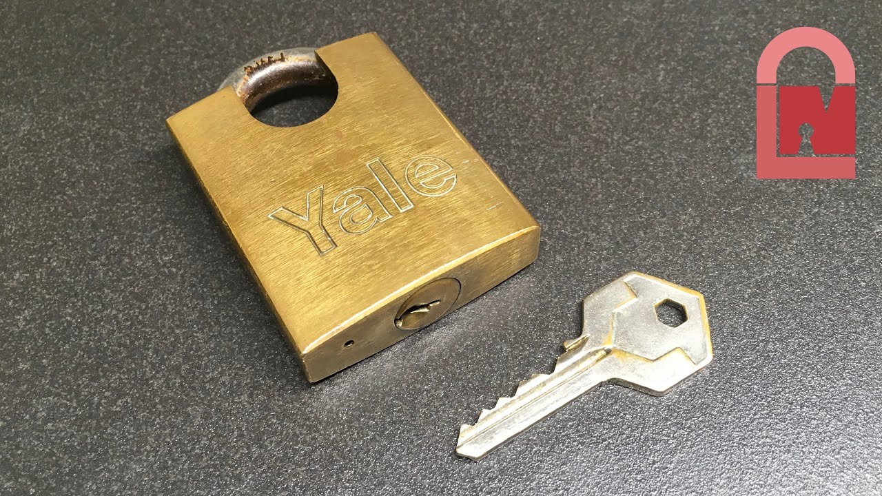 Yale 750 Closed Shackle Padlock Picked