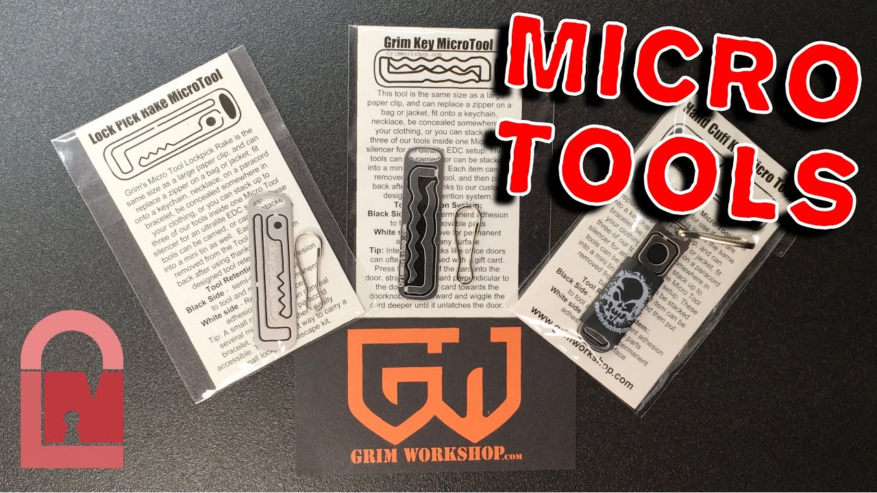 Grim Workshop Lock Pick Micro Tools