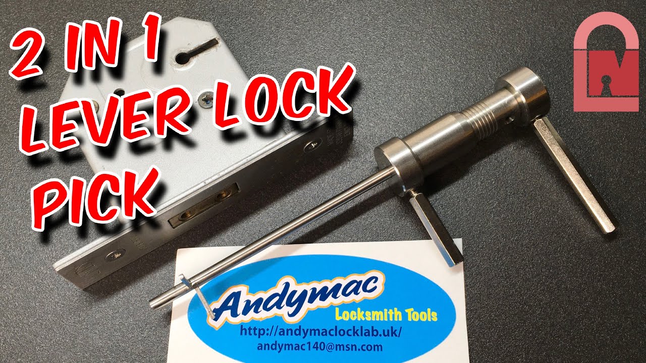 Andy Macs 2 In 1 Non Curtain Lever Lock Tool Bosnianbills Locklab 