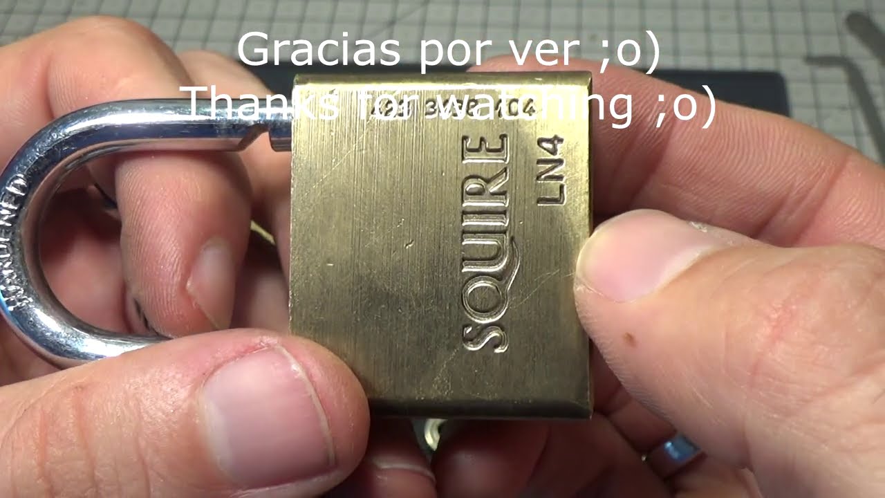 700 TRES CANDADOS MILITARES BRITÁNICOS, MARCA SQUIRE, MODELO LN4 eng