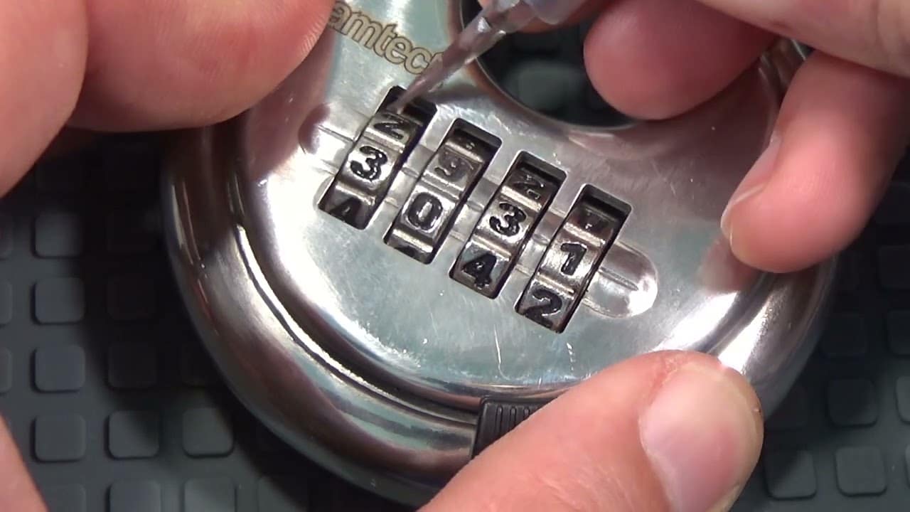 715 DECODIFICACIÓN DE CANDADO AMTECH FORMATO DISKUS DE CUATRO DIALES