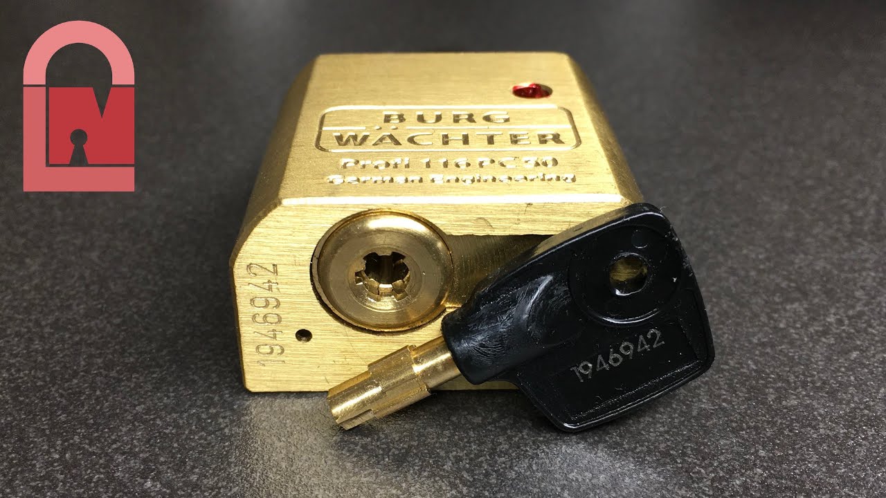 Profalux Pump Lock Padlock Pick and Gut