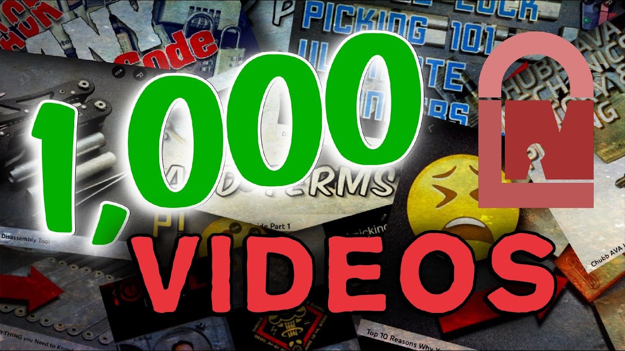 My 1000th Video!