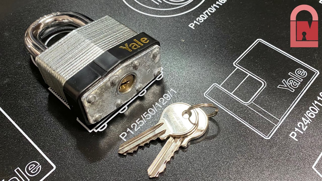 Yale P125/50 Padlock Picked
