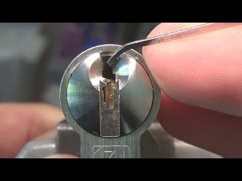 861 BONITO CILINDRO ZI-IKON DE LOCK NOOB, GANZUADO Y DESMONTADO