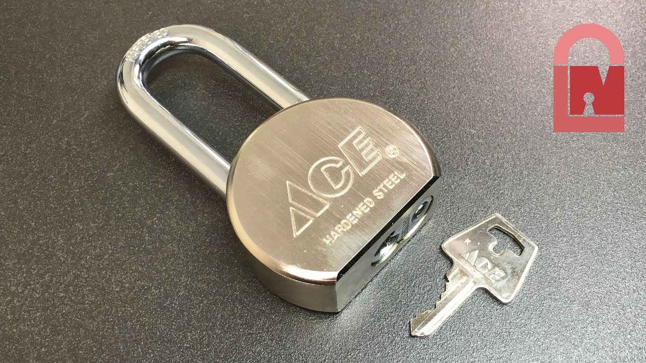 ACE Series 527 Round Body Padlock Pick and Gut