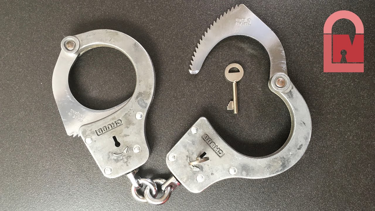 Chubb 1K70 Prison Issue Handcuffs Picked and Shimmed