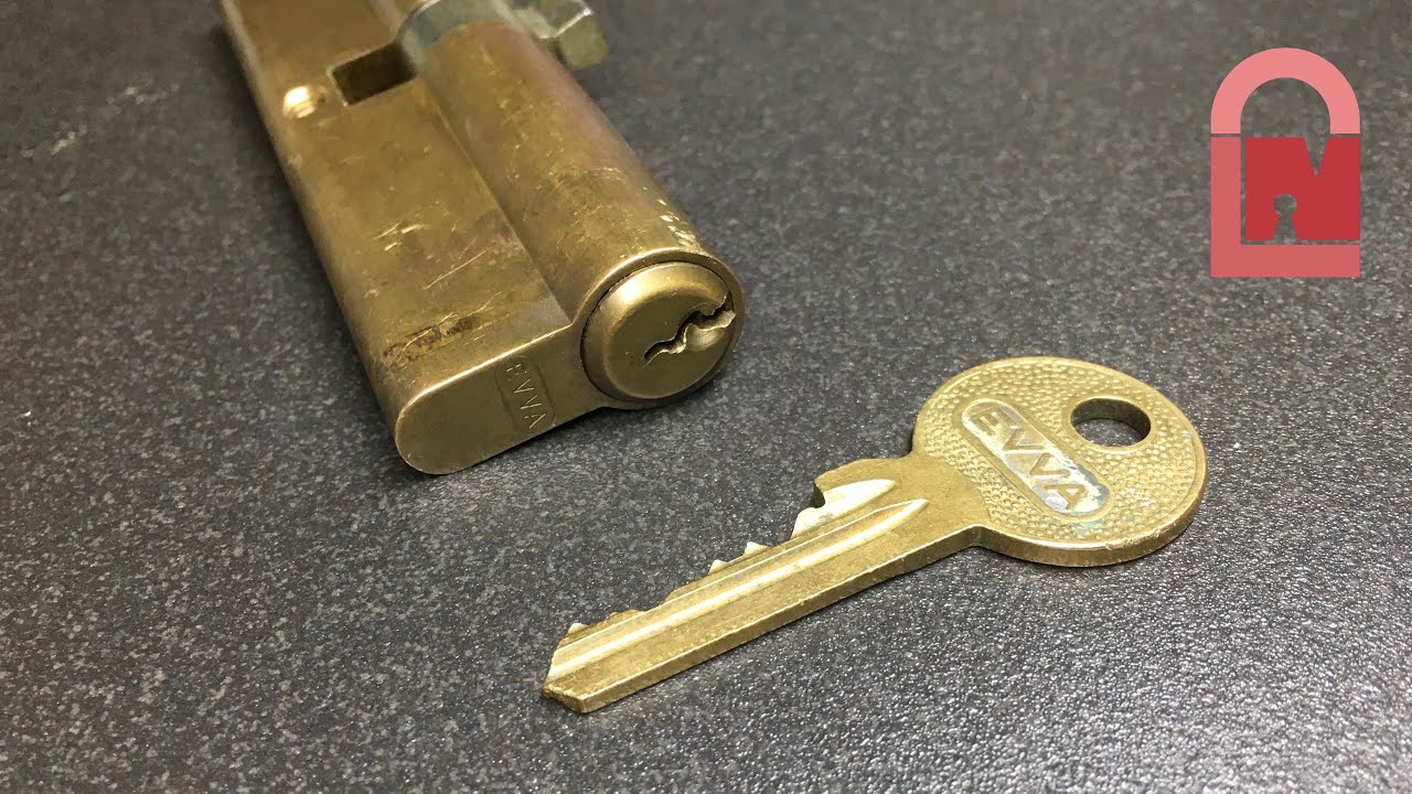 EVVA Euro Cylinder Pick and Gut