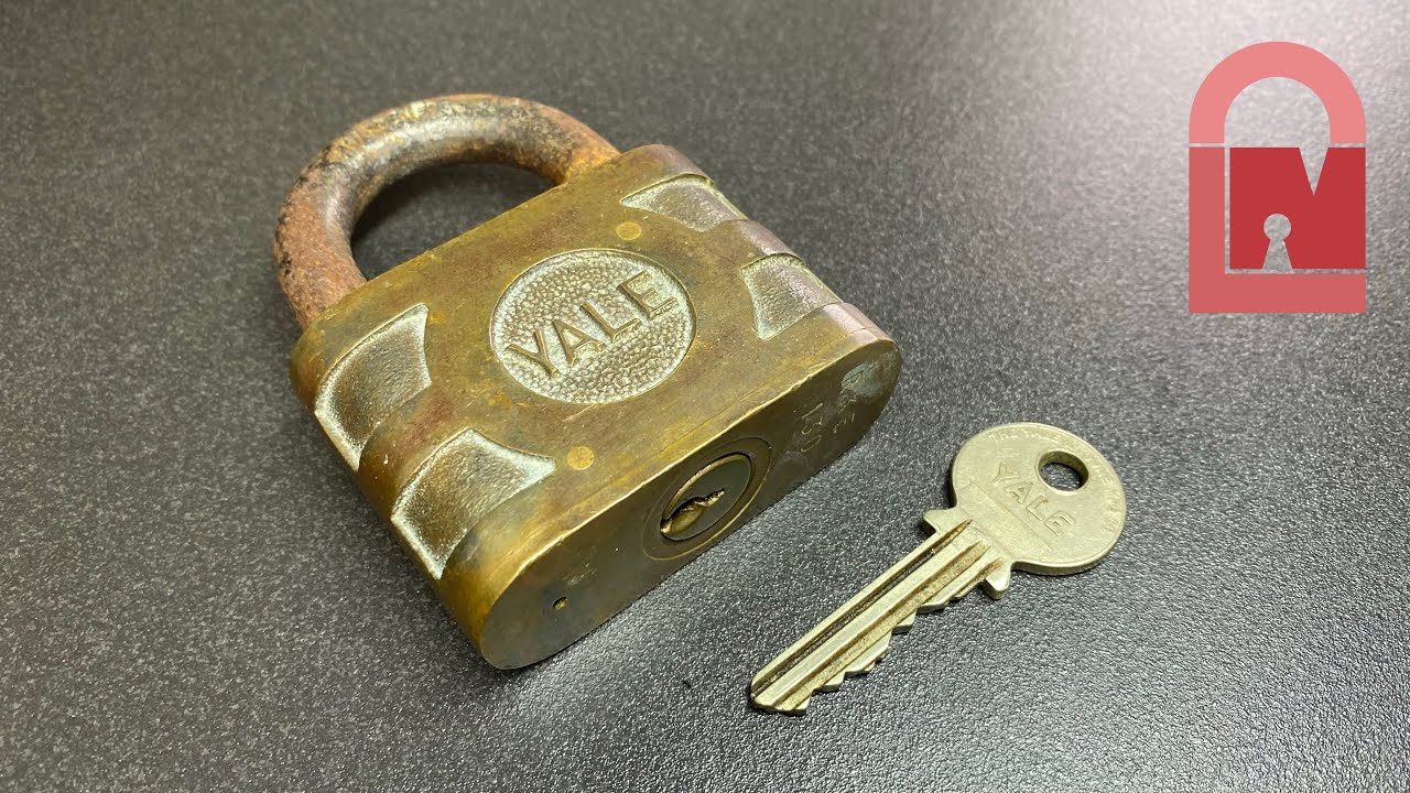 Chunky Vintage Yale 870 Padlock Picked BosnianBill's LockLab
