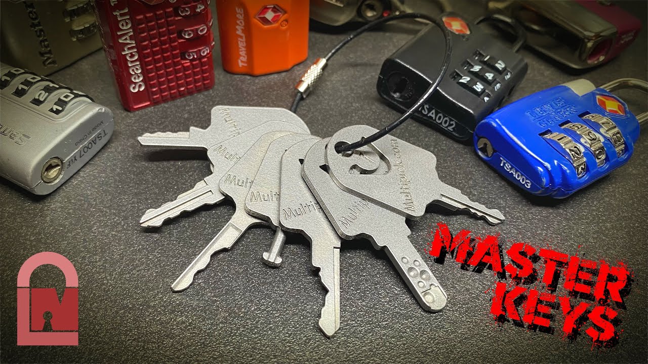 Multipick TSA Master Keys BosnianBill's LockLab