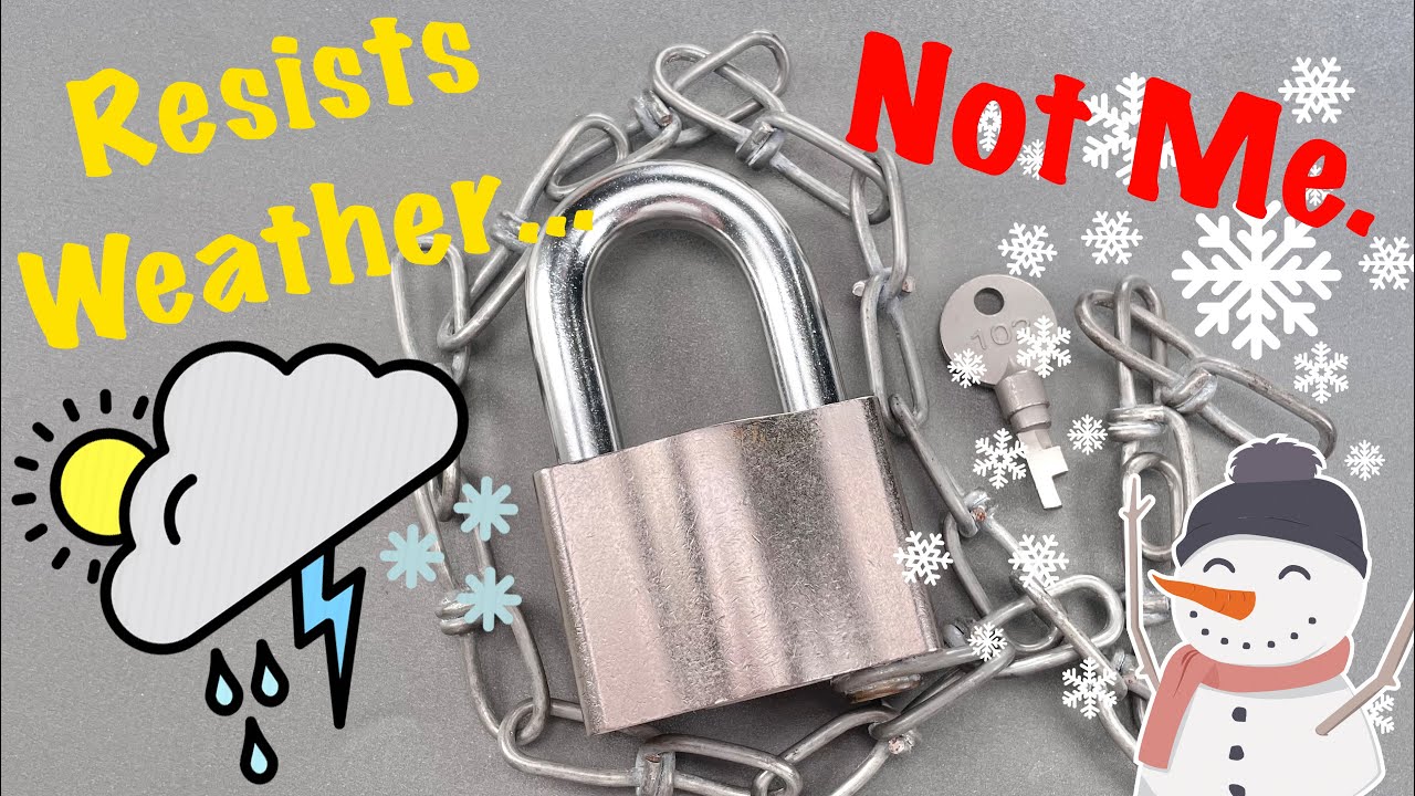 [1482] The Most Weather Resistant Padlock Ever Made — S&G