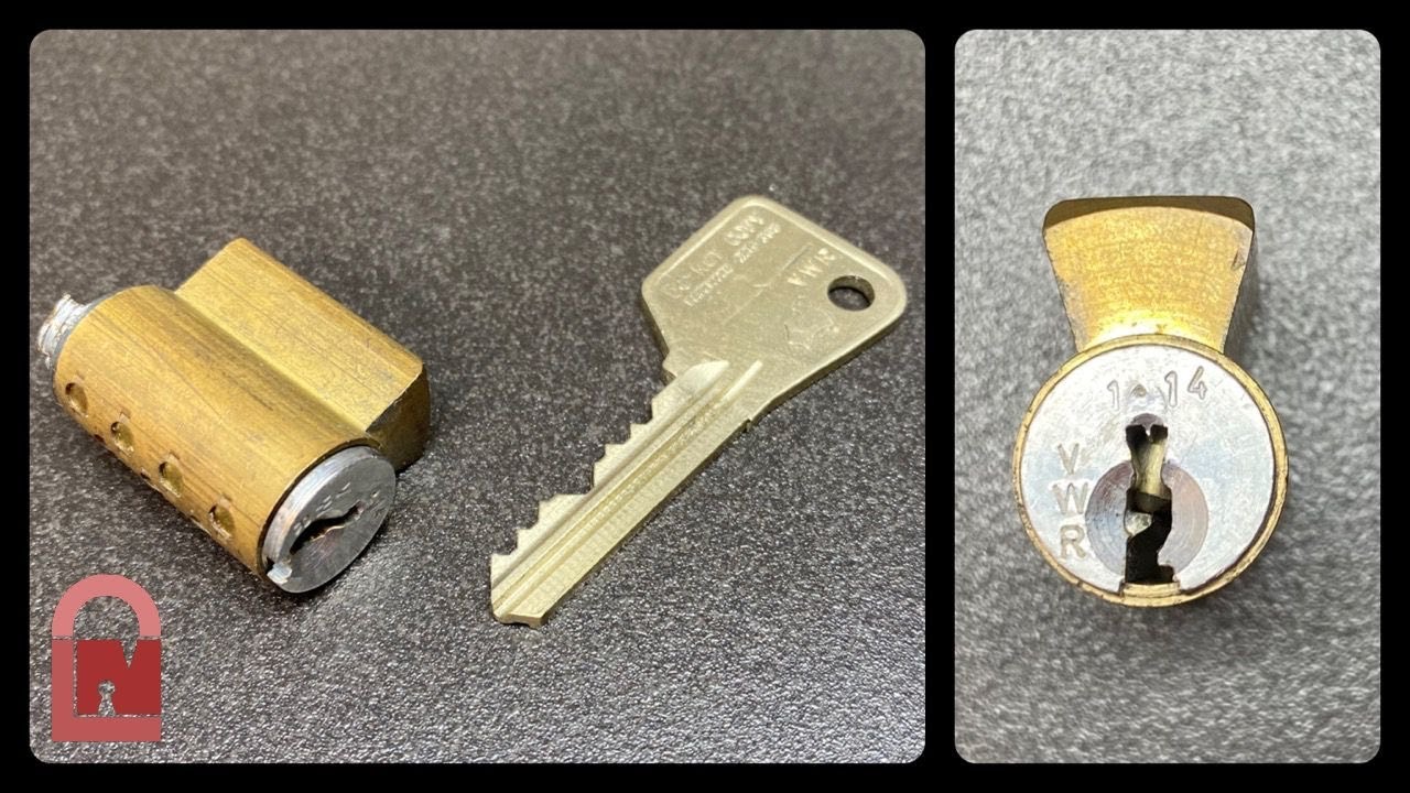 Rare Lockwood V7 Lock Pick and Gut BosnianBill's LockLab