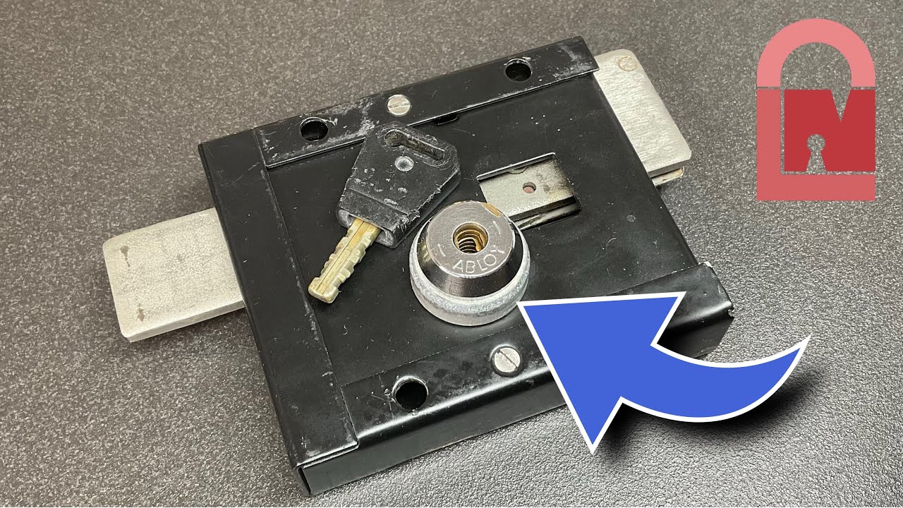 Abloy Disklock Coin Operated Locker Lock Pick and Gut BosnianBill's