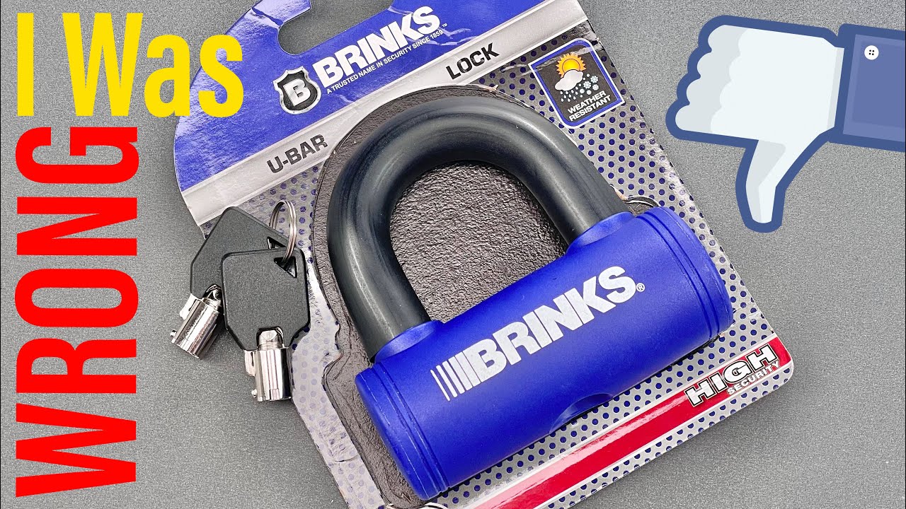 [1509] Worse Than I Thought: Brinks Mini U-Bar Lock