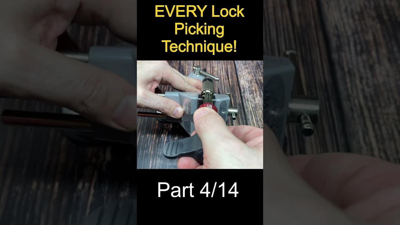 EVERY Way to Pick a Lock Part 4 #shorts - BosnianBill's LockLab