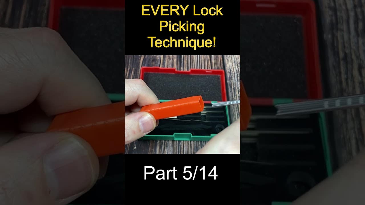 EVERY Way to Pick a Lock Part 5 #shorts
