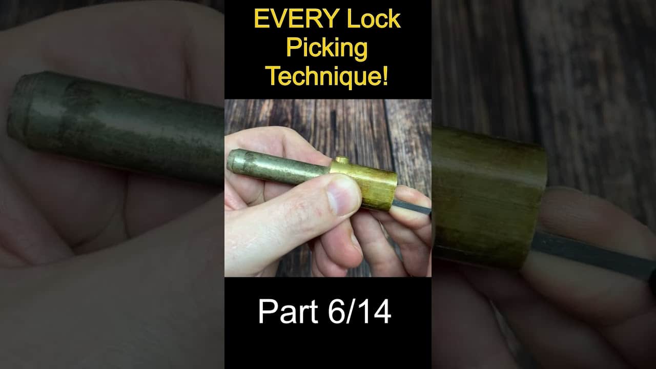 EVERY Way to Pick a Lock Part 6 #shorts