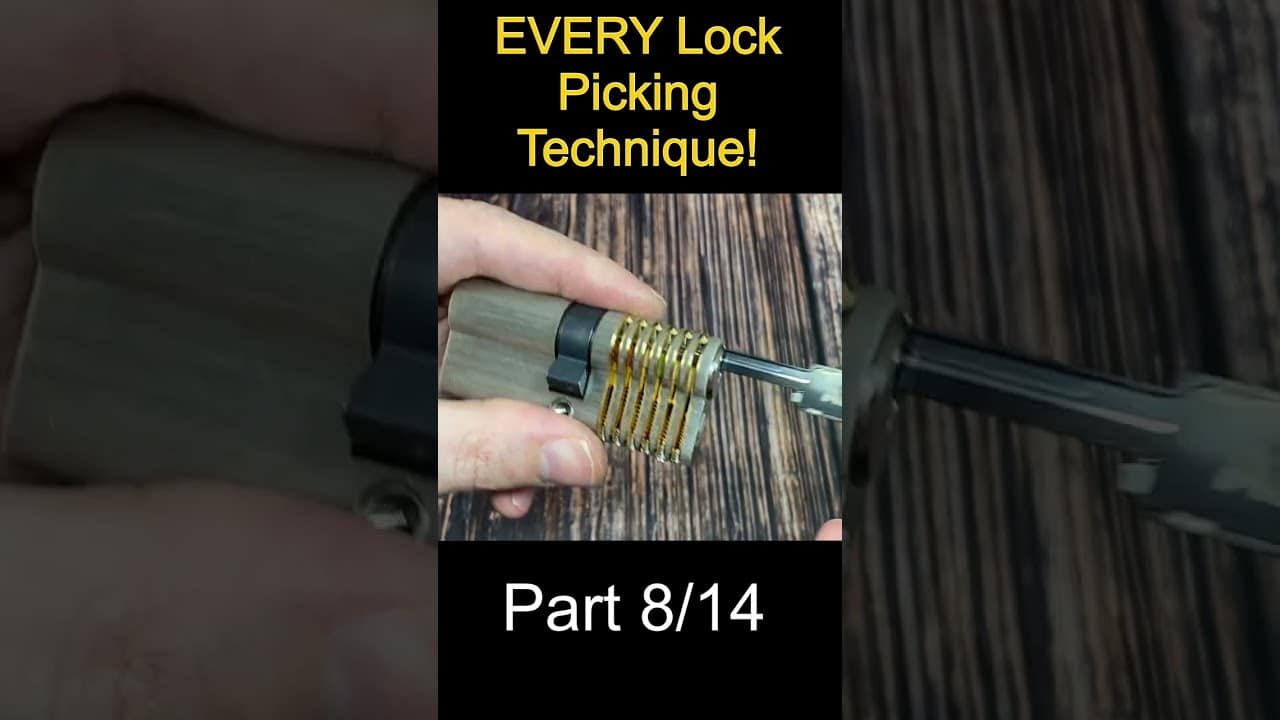 EVERY Way to Pick a Lock Part 8 #shorts
