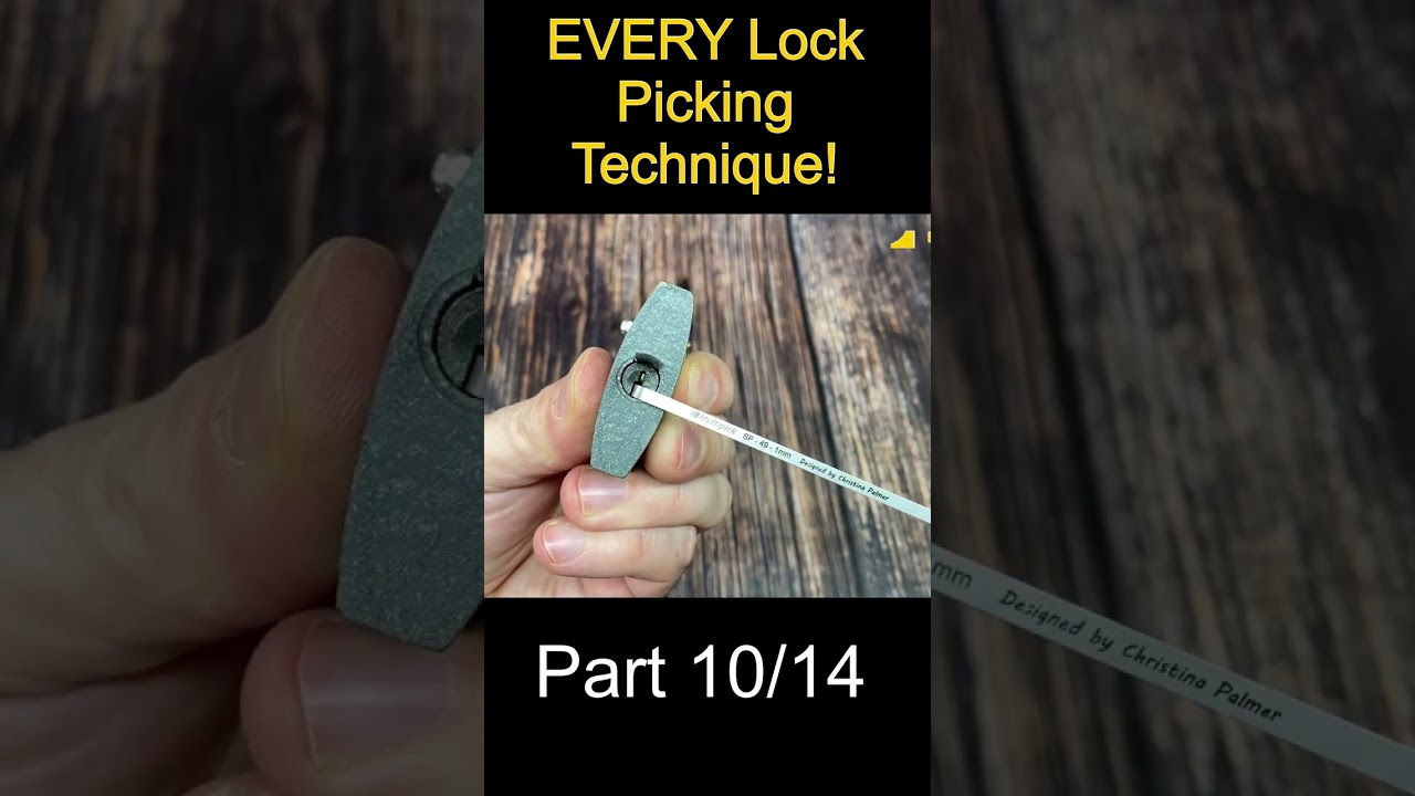 EVERY Way to Pick a Lock Part 10 #shorts