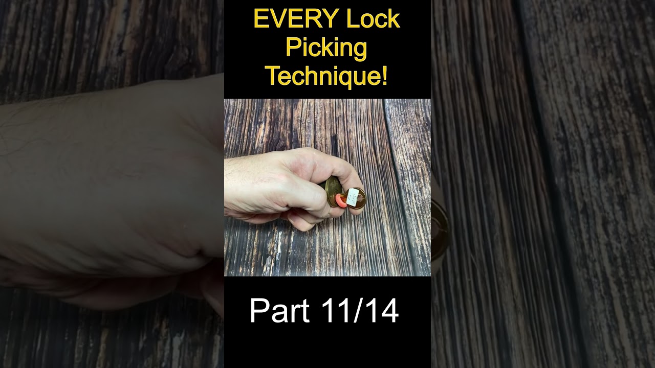 EVERY Way to Pick a Lock Part 11 #shorts