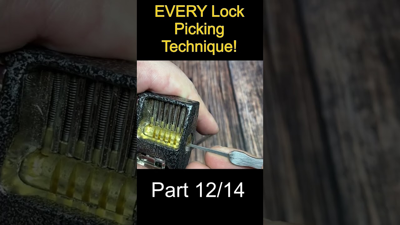 EVERY Way to Pick a Lock Part 12 #shorts