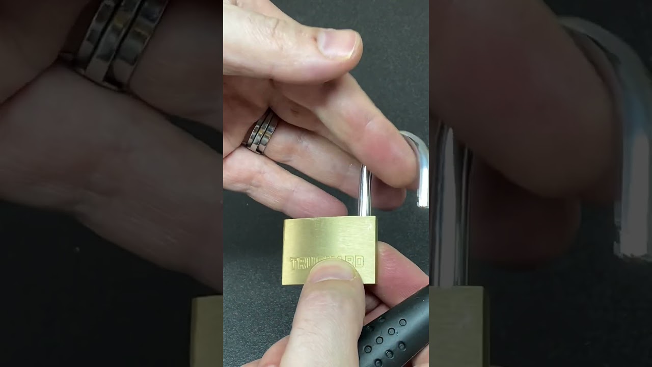 Opening a Lock with a Hammer