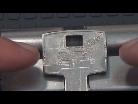 958 CILINDRO MULTIPUNTO ABUS VELA GANZUADO Y DESMONTADO sub eng