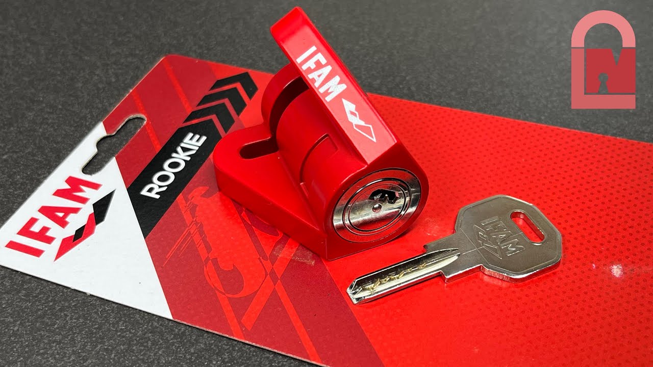 IFAM Rookie Bike Disc Lock Picked