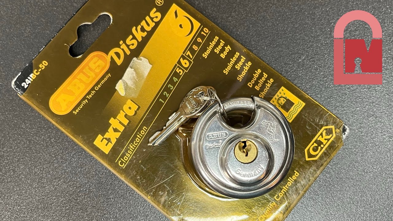 50mm ABUS Diskus Picked out of the Pack
