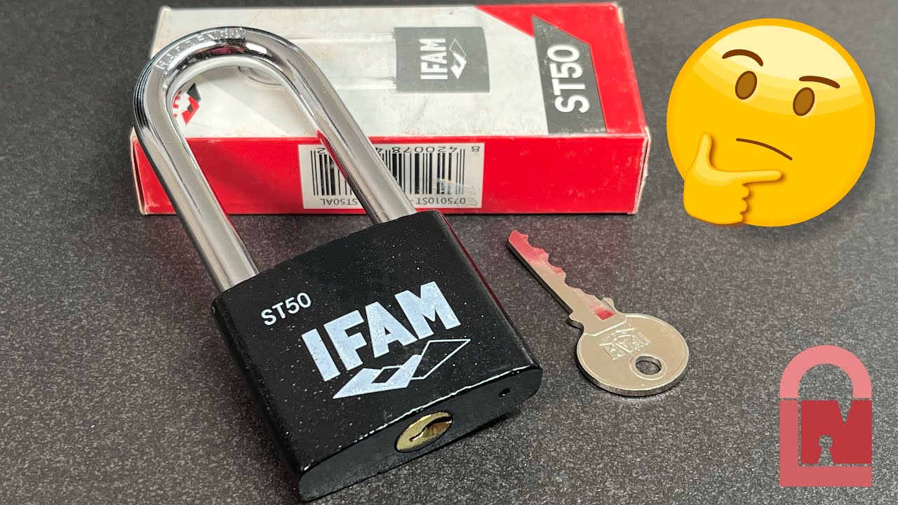 IFAM ST50 Padlock Picked - Not the Usual Quality