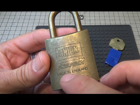 1062 BONITO CANDADO UNION “ALL BRASS” DE LOCK NOOB, FABRICADO