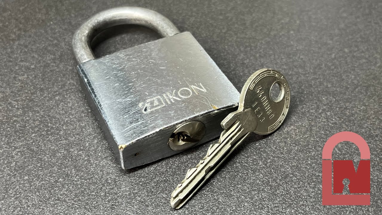 ZI Ikon SK7 Padlock Picked