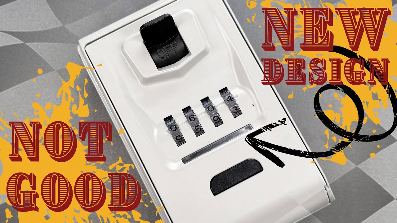 [1609] New Key Lockbox Design… It Stinks!