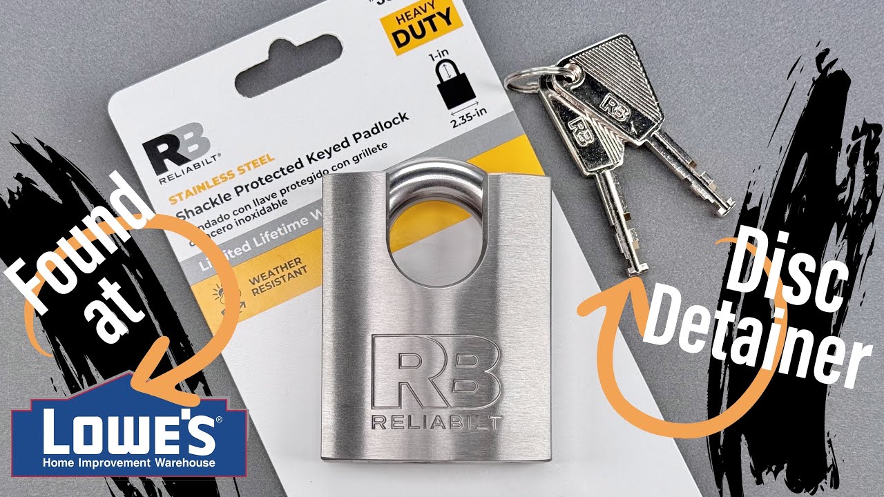 [1610] Lowes’ “New” Reliabilt Padlock…