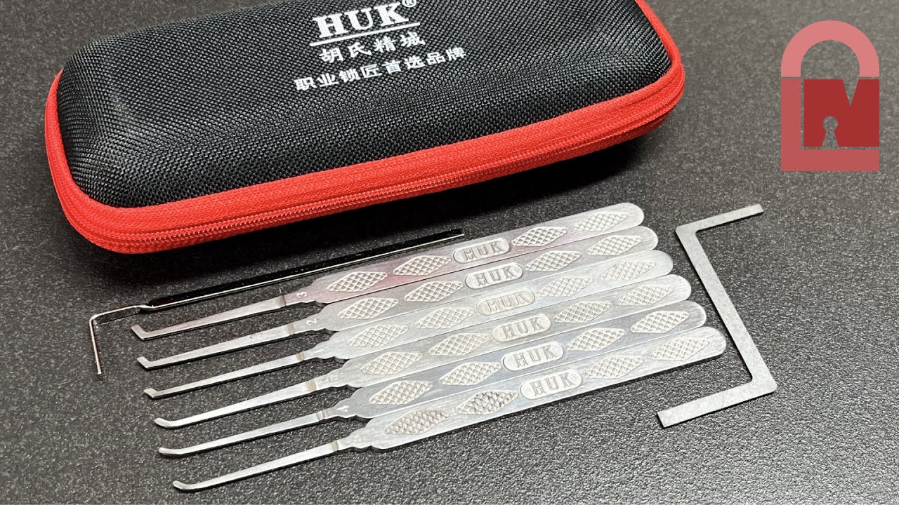 HUK 8 Piece Lock Pick Set - Adequate Maybe?