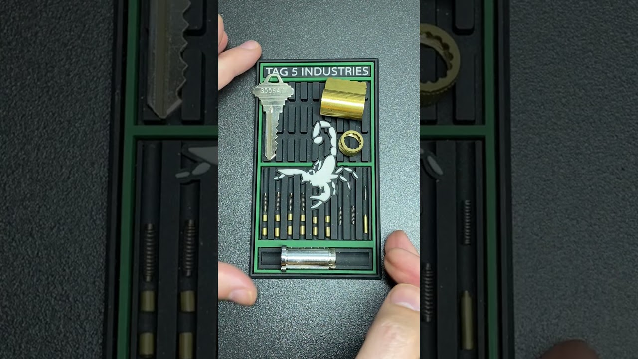 Tag 5 Industries Mini Lock Pinning Mat