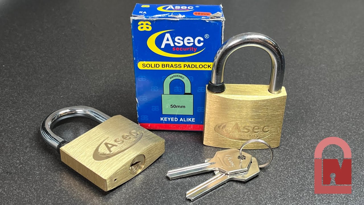 ASEC 2522 Padlocks Picked - Does Bitting Make a Difference?