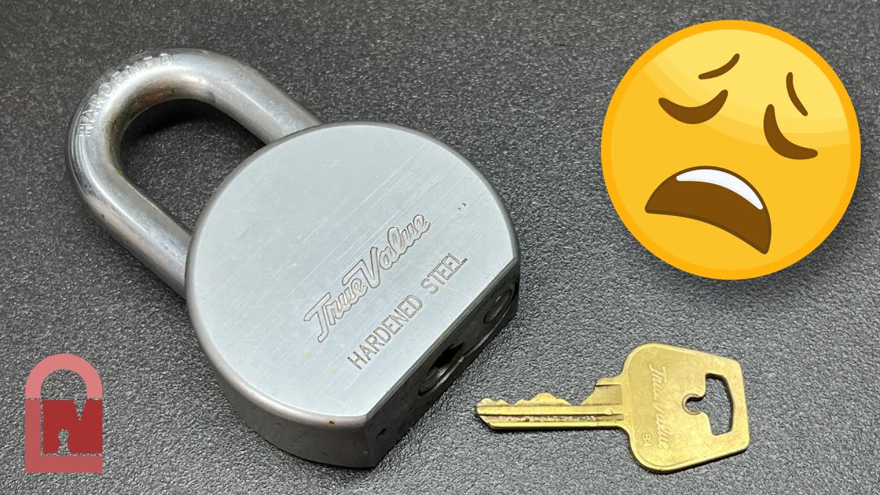 DISASTER! True Value 725 Padlock Pick and Gut