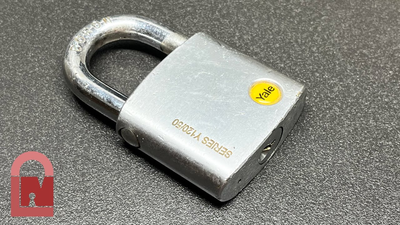 Yale Series Y120/50 Padlock Picked