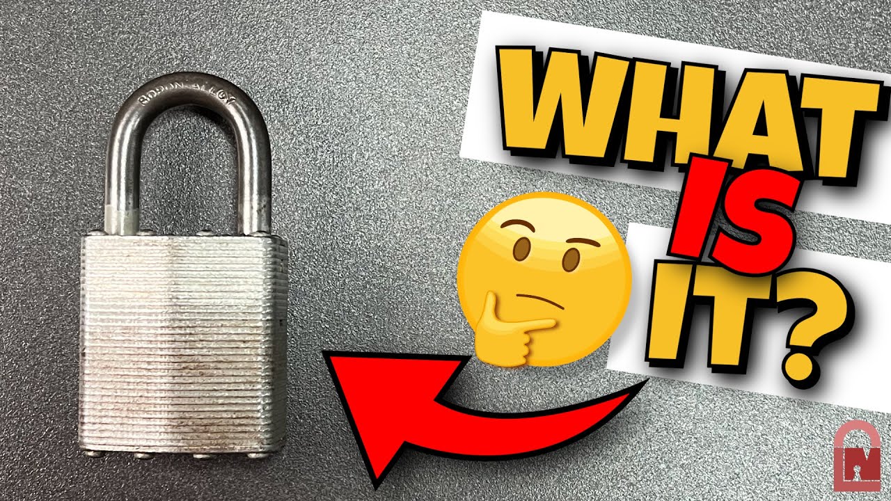 Do You Recognise this Lock?